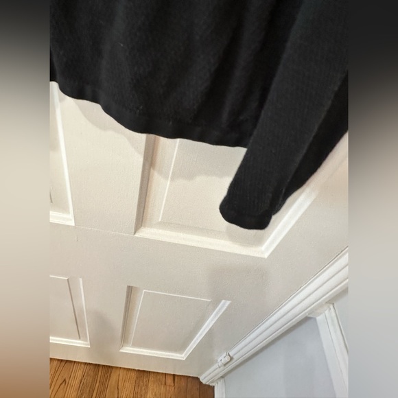 Theory men’s black sweater crewneck jersey knit long sleeve - Picture 7 of 11